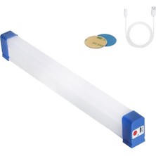 BK-300 Mıknatıslı Şarjlı 3 Modlu Solar Beyaz Lamba 32 cm