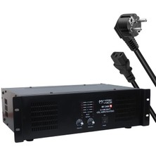 Magicvoice MV-2400 2X400 Watt 4-8 Ohm -100 V 19 Rack Hat Trafolu Power Anfi