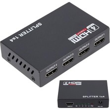 HDMI-104 1080I-1080P 3D 1x4 Port Hdmı 1.4V Dağıtıcı Splitter Çoklayıcı