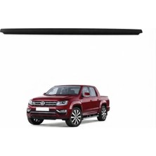 Aftermarket 2010-2021 Volkswagen Amarok Arka Bagaj kapak Üstü Kenar Koruma Çıtaı Tekli Siyah