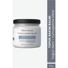 Minia Bahçe Topuk Bakım Balmı - 50 ml | Üre Içerikli Yoğun Nemlendirici ve Yumuşatıcı Ayak Kremi