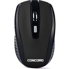 Siyah Kablosuz 6d Optik Mouse