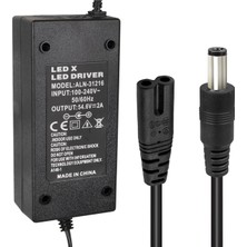 Li-Ion Lityum Piller Için 54.6 Voltaj 2 Amper Elektrikli Bisiklet Şarj
