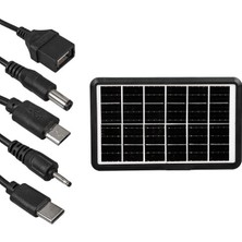 ZO-710 6 Volt 1.33 Amper 8 Watt Güneş Enerjili Şarj Solar Panel