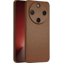 AyrStore Huawei Honor Magic 8 Lite Thermax Silikon Kılıf - Kahverengi