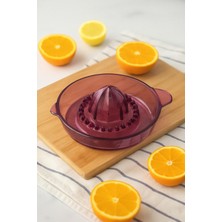 Mustran Akrilik Mürdüm Narenciye Limon & Portakal Sıkacağı Pratik Portakal Sıkacağı