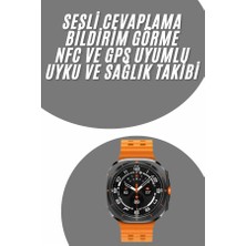 Beruflic Tüm Telefonlara Uyumlu Akıllı Saat Uyku ve Sağlık Takibi Nabız Ölçer Adım Sayar