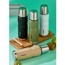 Nemere 0.5lt Hunter Termos Paslanmaz Çelik - Sızdırmaz Kapak = Bardak (4887)