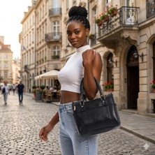 Sir Cliffson Deri Omuz Kol Askılı Anne Çantası