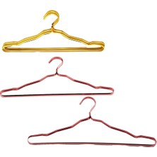 Nemere 2pcs Gold - Bronz   Komple Metal  Askı (4887)