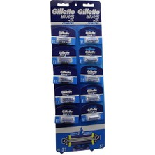 Nemere Gillette Blue3 Jilet Kartelalı 10 Parça (4887)
