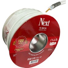 Next YE-9601 Rg6-U6 Hd Trishield Anten Kablosu 100METRE