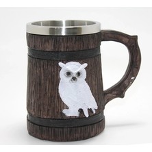 Eco Port Harry Potter Hedwig Temalı 3D Kabartmalı Çelik Kupa Bardak ALK4378