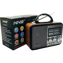 Nemere Nns NS-8897 Orta Boy Retro, Nostaljik, Ahşap Tasarım Radyo (4887)
