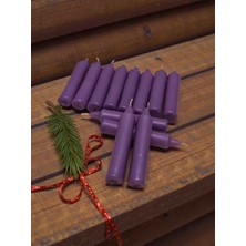 İV BLUE PURPLE Iv Blue Purple 12'li Lila Small Bakkal Mumu
