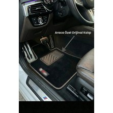 Tegin Mat Designer Of Cars Hyundai Elantra 2011-2016 Elite Oto Paspas Siyah Halı Beyaz Kenar