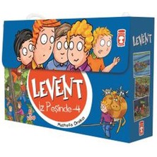 Lisinya Levent Iz Peşinde - 04 Set (5 Kitap Takım)