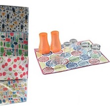 Colezium 5 Adet Kurutmalık Mikrofiber Kurutma Bulaşık Altlığı