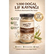 Nature's Food Karnıyarık Otu Tozu (Psyllium) 160 Gr %100 Doğal Lif Kaynağı | Tokluk & Sindirim Desteği