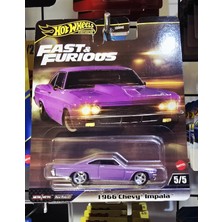 Hot Wheels Premium Fast & Furious 1966 Chevy Impala Model Araba