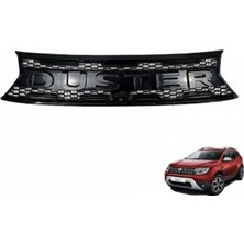 Aftermarket 2018-2024 Dacia Duster Ön Panjur Duster Yazılı Siyah