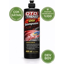 Oto Trend Oto Şampuanı 400 ml | Yoğun Köpük, Güçlü Temizlik ve Parlaklık