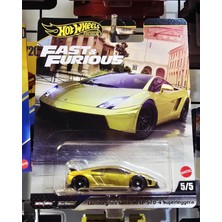 Hot Wheels Premium Fast & Furious Lamborghini Gallardo Lp 570-4 Superleggera Model Araba