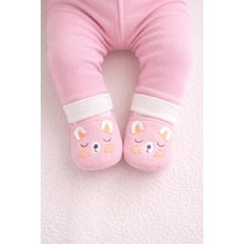 Numix Baby Kids Yumuşak Çoraplı Triko Bebek Ilk Adım Ayakkabı, Hafif, Sevimli, Sıcacık Patik-Panduf