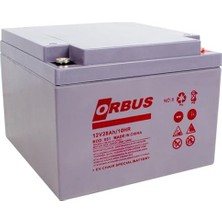 12 V 28 A Yatık Tip Engelli Araç Aküsü (177X166X126 Mm)