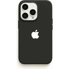 Demina iPhone 13 Pro Max Uyumlu Beyaz Logo Baskılı Içi Kadife Lansman Kılıf