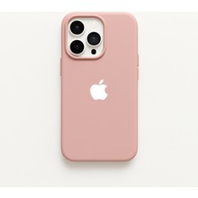 Demina iPhone 13 Pro Uyumlu Beyaz Logo Baskılı Içi Kadife Lansman Kılıf