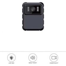 Marsilyan Aksiyon Kamerası Wifi Gece Görüşlü Cep Güvenlik Kamerası CMR23 Siyah