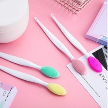 Nemere 2 Adet Dudak Fırçası Peeling Etkili Gözenek Siyah Nokta Temizleyici Akne Giderici Çift Yönlü