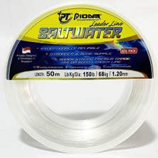 Pioneer Saltwater Eco Leader Clear 50METRE Misina