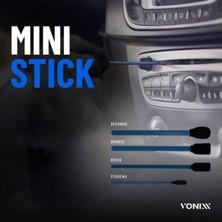 Vonixx Temizlik ve Detaylandırma Için Mini Sünger Uçlu Çubuk Seti – Yuvarlak - 4 Adet