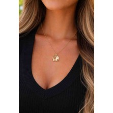 Her Yaş Güzel Fil Figürlü Minimal Çelik Kolue