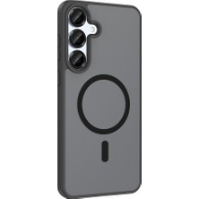 Adige Samsung Galaxy S24 Plus Kılıf Babet Magsafe Şarj Özellikli Silikon + Ekran Koruyucu