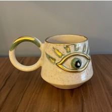 Atölye no17 Mystic Eye Seramik Fincan(Small)