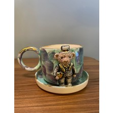 Atölye no17 Yeşil Erkek Teddy Kupa(Large)