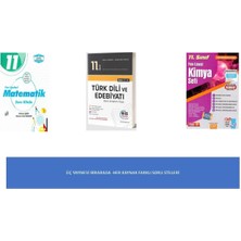 Okul Marketim Palme 11. Sınıf Matematik Soru Kitabı -Eis Türk Dili Edebiyatı-Çap 11 Kimya Seti