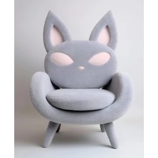 Pugimo Kitty-Gaze Kadife Çocuk Berjeri