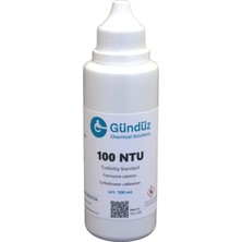 Gündüz Kimya Bulanıklık Kalibrasyon Solüsyonu I Turbidity Standard 100 Ntu I 100 ml