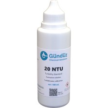Gündüz Kimya Bulanıklık Kalibrasyon Solüsyonu I Turbidity Standard 20 Ntu I 100 ml
