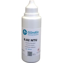 Gündüz Kimya Bulanıklık Kalibrasyon Solüsyonu I Turbidity Standard 0.02 Ntu I 100 ml