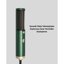 Seramik Plakalı Saç Düzleştirici – 200°C Ayarlanabilir Isı, Iyon Teknolojisi Midastech