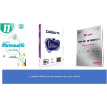 Okul Marketim Palme 11. Sınıf Matematik Soru Kitabı -Karekök Coğrafya Soru Bankası -Esen 11 Türk Dili Edebiyatı
