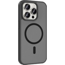 Apsuwa Iphone 15 Pro Kılıf Babet Magsafe Şarj Özellikli Silikon + Ekran Koruyucu