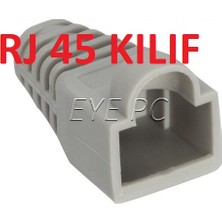 Eyepc 100 Adet RJ45 KILIF/100 Adet-Cat6 CAT6E Cat5 CAT5E UYUMLU/RJ45 Kılıf BOOT-RJ45 Cat5 Cat6 Kılıf