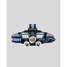 Şarj Edilebilir LED Kafa Feneri – 4 Işık Modu, Ipx5 Su Geçirmez, Hareket Sensörlü Midastech