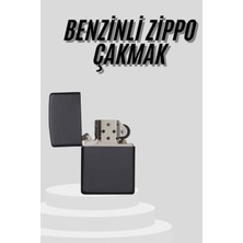 Çakmak Parlak Siyah Doldurulabilir Hedyelik Eşya Midastech